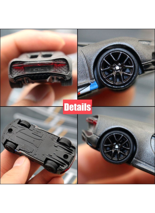 null - JKM Alloy Car Model 1:64 Bugatti Chiron Chiron Super Sports Car Shock-proof Sliding Collection Ornaments-Color:Pre-purchase Instructions - Image 1