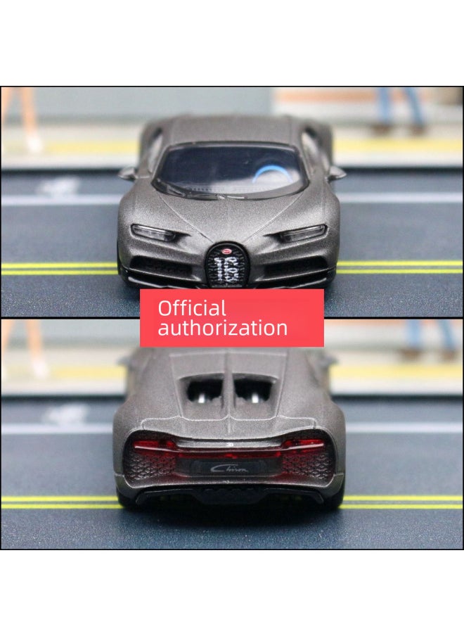 null - JKM Alloy Car Model 1:64 Bugatti Chiron Chiron Super Sports Car Shock-proof Sliding Collection Ornaments-Color:Pre-purchase Instructions - Image 1