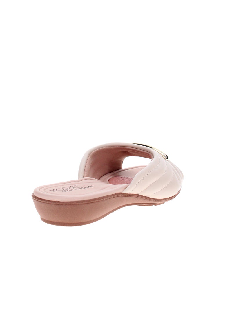 مودار صنادل مسطحة للنساء - صنادل مسطحة أنيقة ونعال مسطحة مريحة للسيدات - Image 3