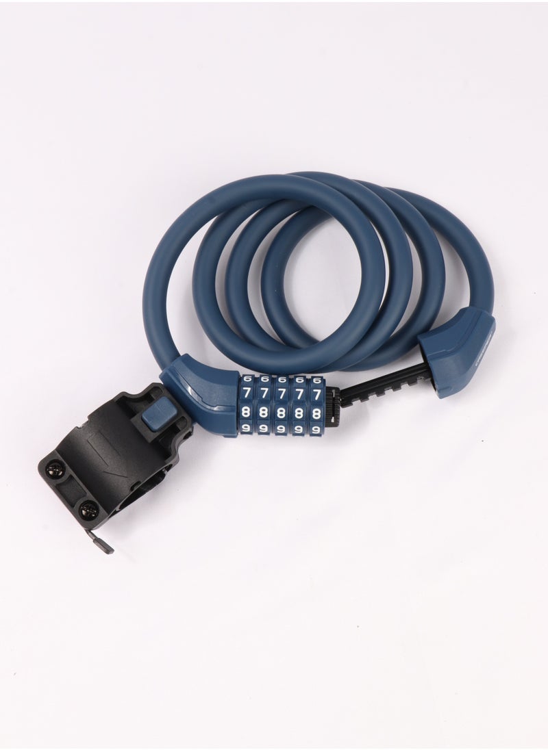 CREEPER Lock Bike Lock Cable with Combination blue  - Image 4
