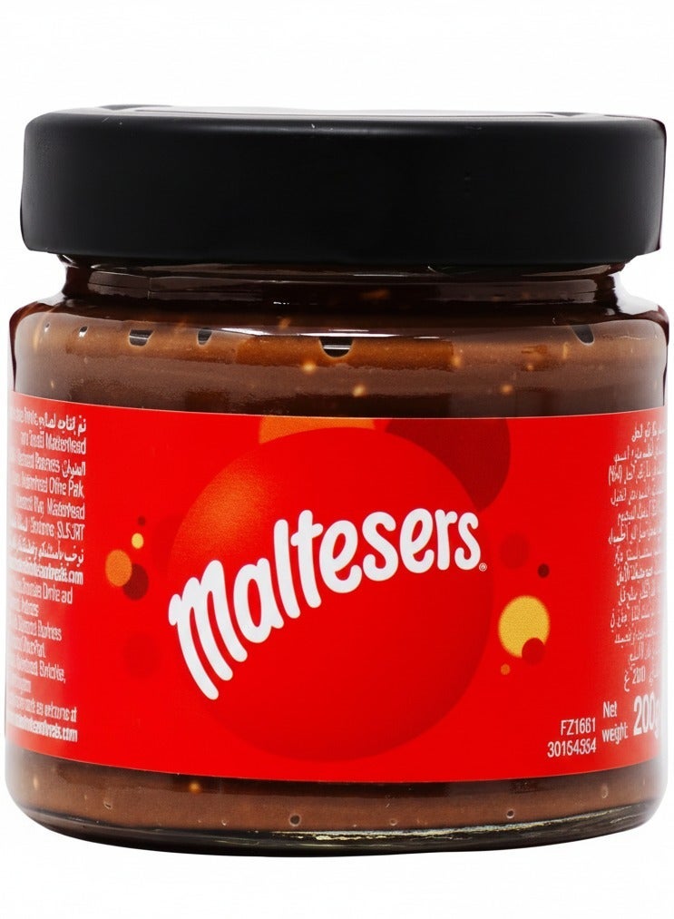 Mars Maltesers Chocolate Spread with Malty Crunchy Pieces 200g - Image 1
