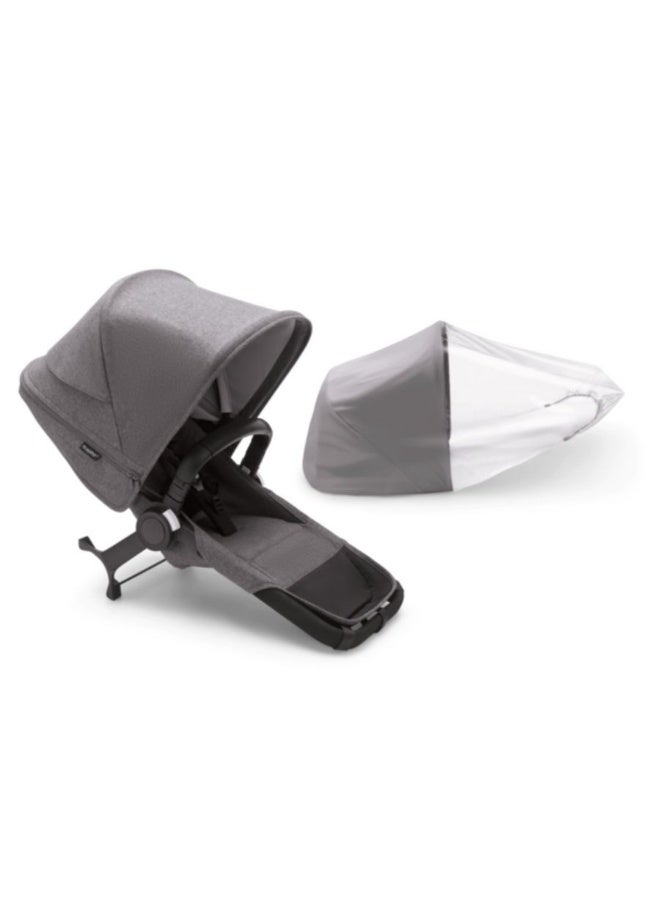 Bugaboo Donkey 5 Duo Extension Complete Me, Stroller Extension - Grey - Image 1
