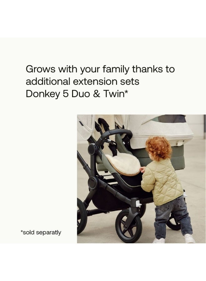 Bugaboo Donkey 5 Duo Extension Complete Me, Stroller Extension - Grey - Image 3