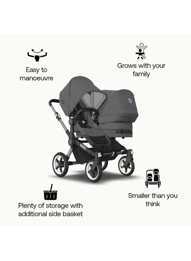 Bugaboo Donkey 5 Duo Extension Complete Me, Stroller Extension - Grey - Image 4