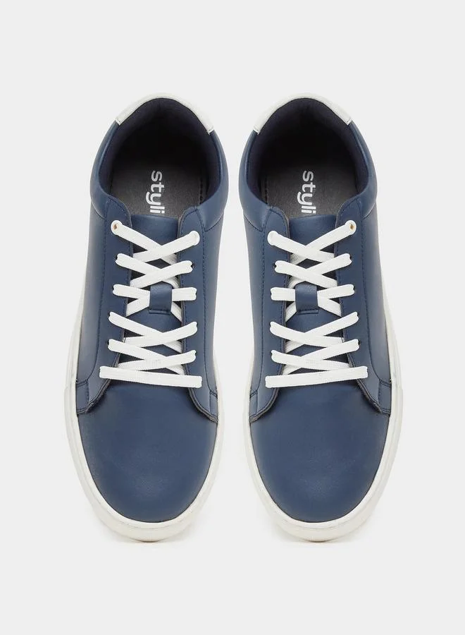 Styli Styli Uptown Suede Low Ankle Sneakers