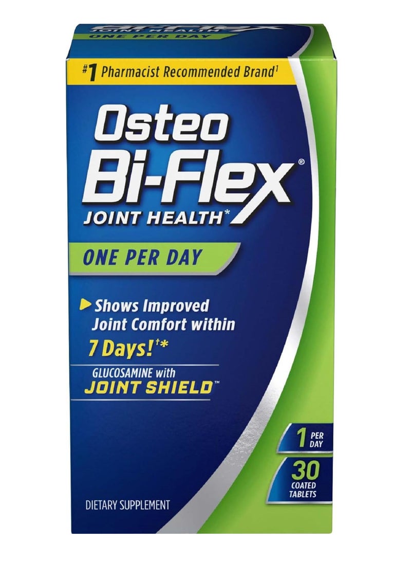 Osteo Bi-Flex One Per Day, 30 Coated Tablets With Vitamin D for Bone and Immune Health*  - Image 1