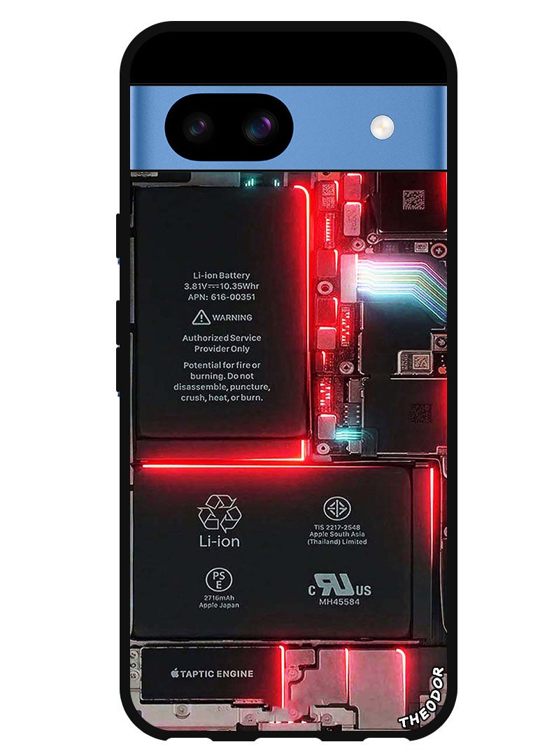 Theodor Protective Case Anti Scratch Shock Proof Bumper Cover For Google Pixel 8a Mobile Board - Image 1