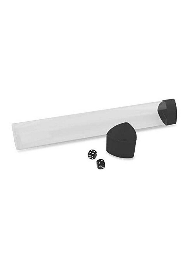 BCW Playmat Tube With Dice Cap Black (1 Tube) - Image 1