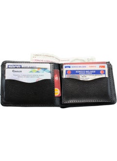 Apera An-39 Full Size Faux Leather Men's Wallet, 15 Card Holder, Double Paper Money Compartment  - Image 4