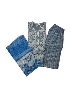 enzo plus Stitched salwar kameez with Dupatta  - Image 4