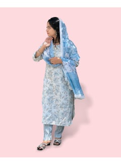 enzo plus Stitched salwar kameez with Dupatta  - Image 1