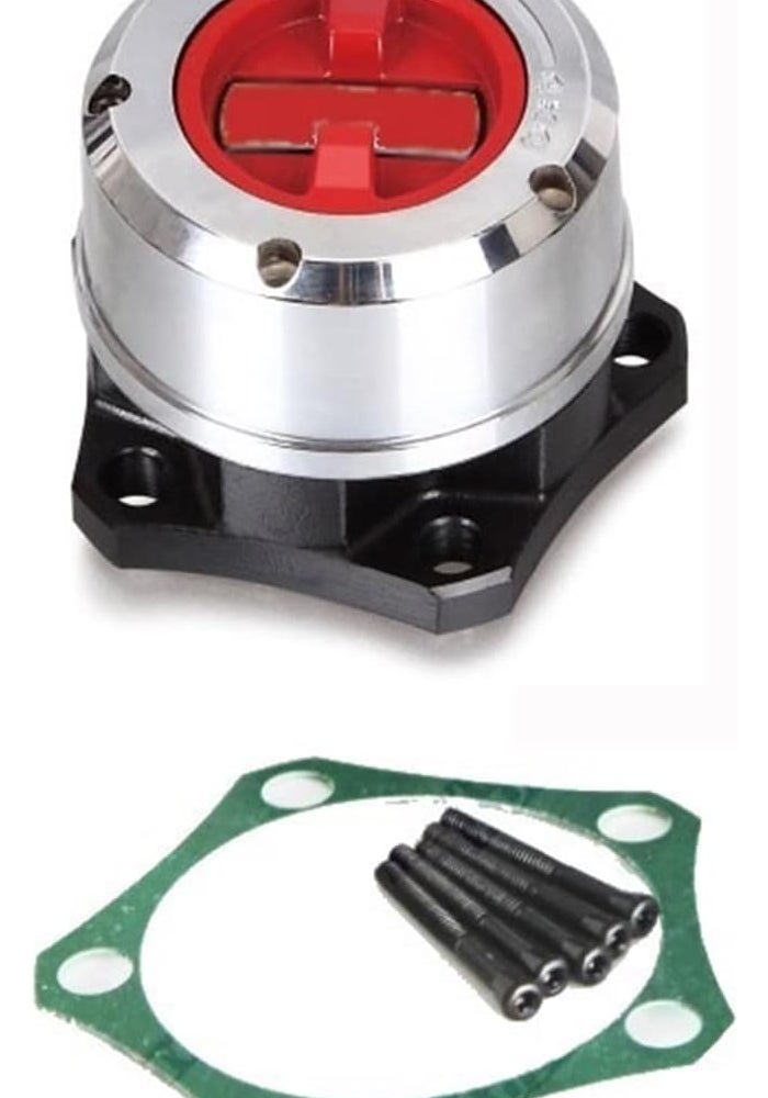 QASULER Manual Wheel Locking Hub for Jeep CJ Scrambler - Image 1