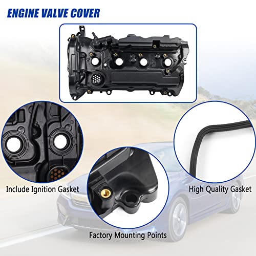 JDMSPEED Engine Valve Cover with Gasket Replacement for Honda CR-V 2015 2016 2017 2018 2019 Accord 2013 2014 2015 2016 2017 2.4L Replace 12310-RDF-A01 12310RDFA01 123105-A2A-01 123105A2A01 - Image 5