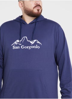 Seventy Five Plus Size Graphic Hoodie  - Image 3