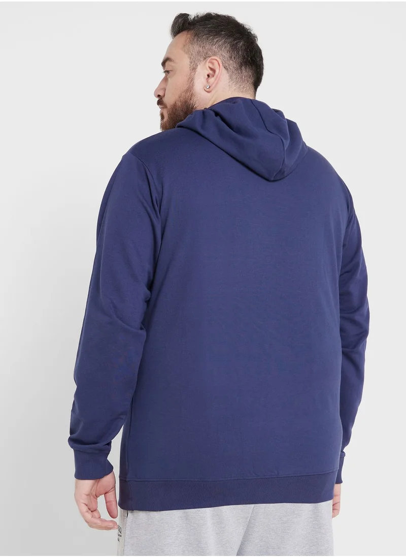 سفنتي فايف Plus Size Graphic Hoodie