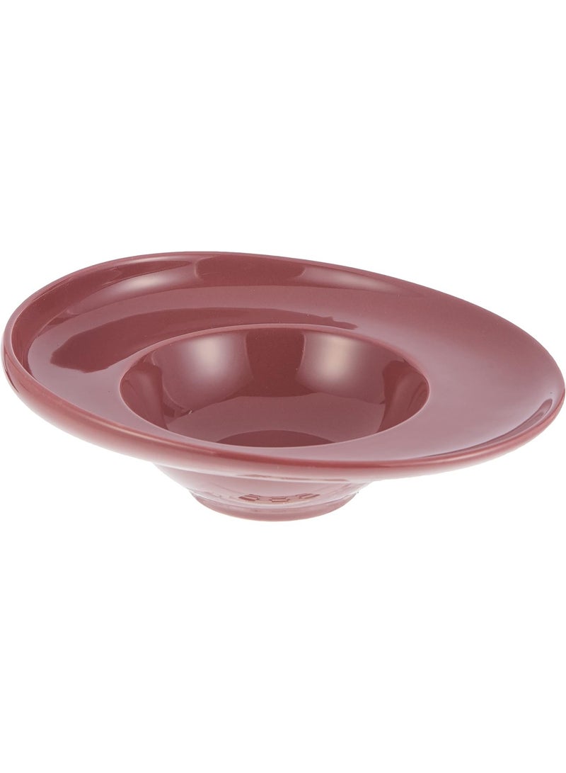 Shallow Pasta Plate 24cm – Shiny Purple | Wide Rim Serving Plate for Pasta, Salad & Soup | Stylish Dinnerware for Home & Restaurant - Image 1