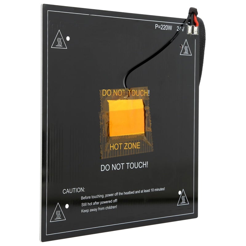 235x235mm Heated Bed for 3D Printer 24V 220W Durable Stable Easy Installation High Adhesion - Image 4