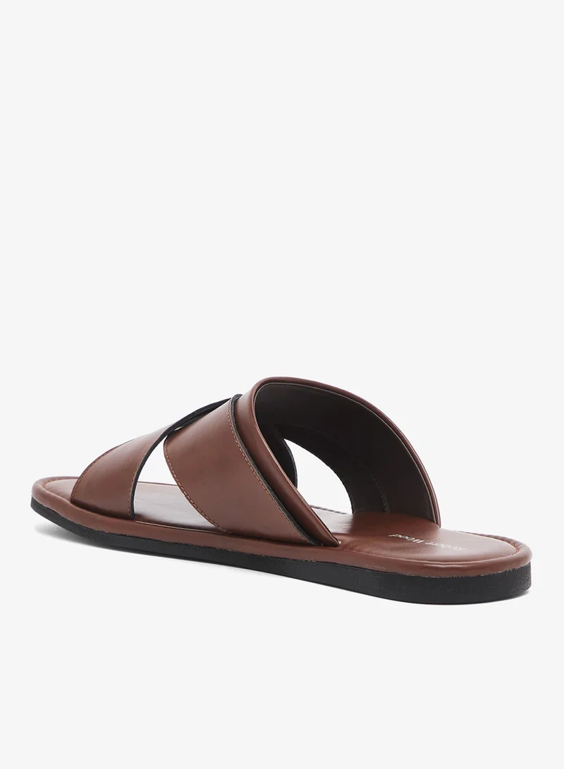 Robert Wood  Casual Cross Strap Sandals for Men | Best Price UAE