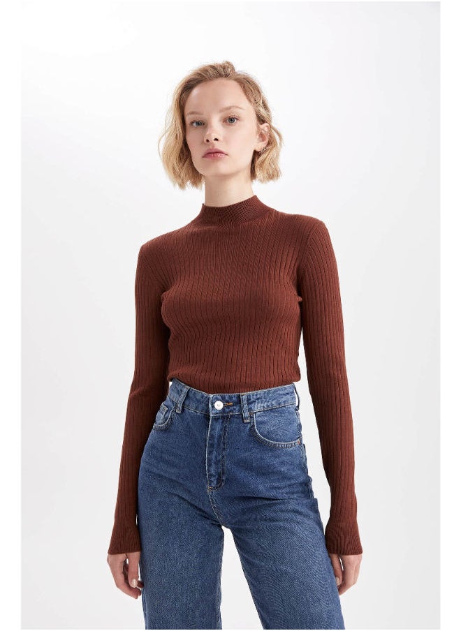 DeFacto - Woman Slim Long Sleeve Pullover - Image 1