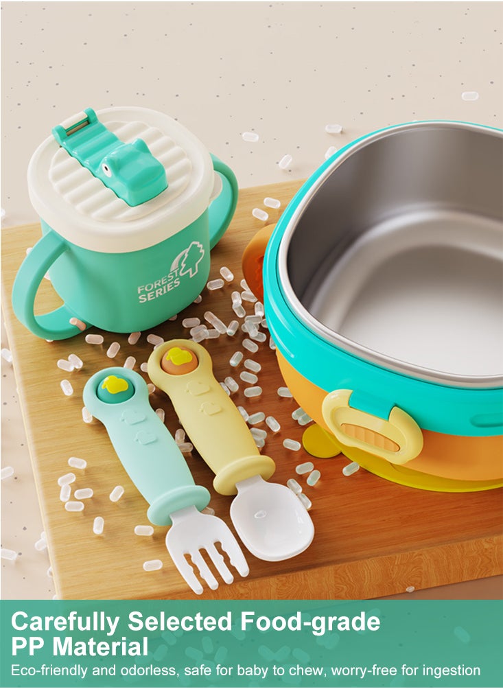 Perfii 5pcs Baby Feeding Complete Set BPA-Free for Toddlers, Babies, and Kids  - Image 5