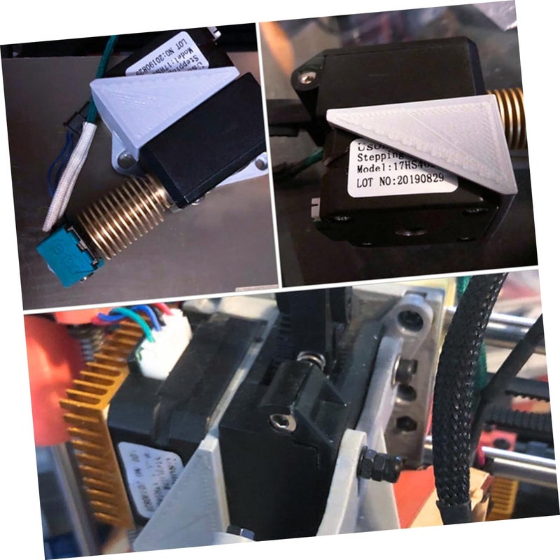 PartyKindom Phase Stepper Motor Kit عالي الاستقرار منخفض الضوضاء سهل التركيب بديل للطابعات - Image 5