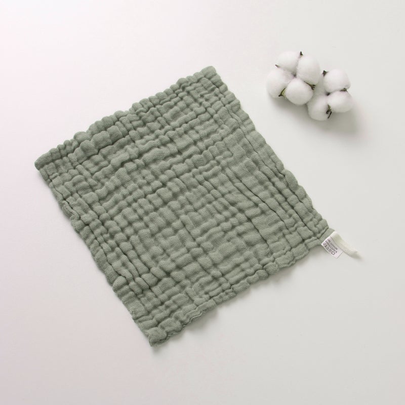 Six-Layer Gauze Saliva Towel Ins Pure Cotton Baby Towel Newborn Spit-Up Towel Baby Square Towel - Image 1
