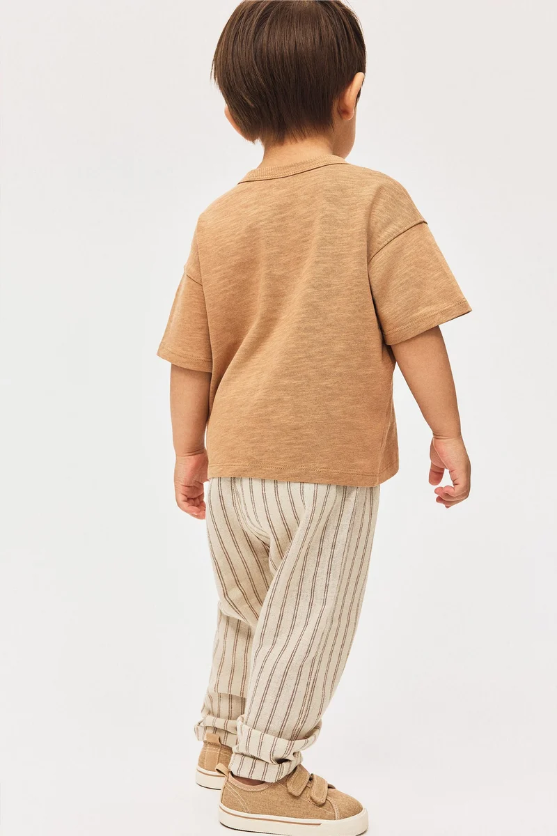 H&M Linen-blend joggers