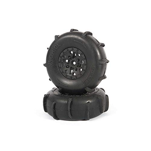 Axial ST28 Front Razor, Rear Paddle Tire and Wheel Set: Yeti Jr, AXI41000 - Image 2