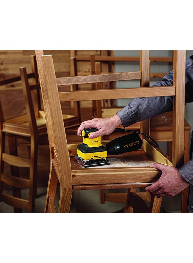 Stanley Power Tool Corded 240W 1 4 Sheet Sander Ss24 B5 - Image 2
