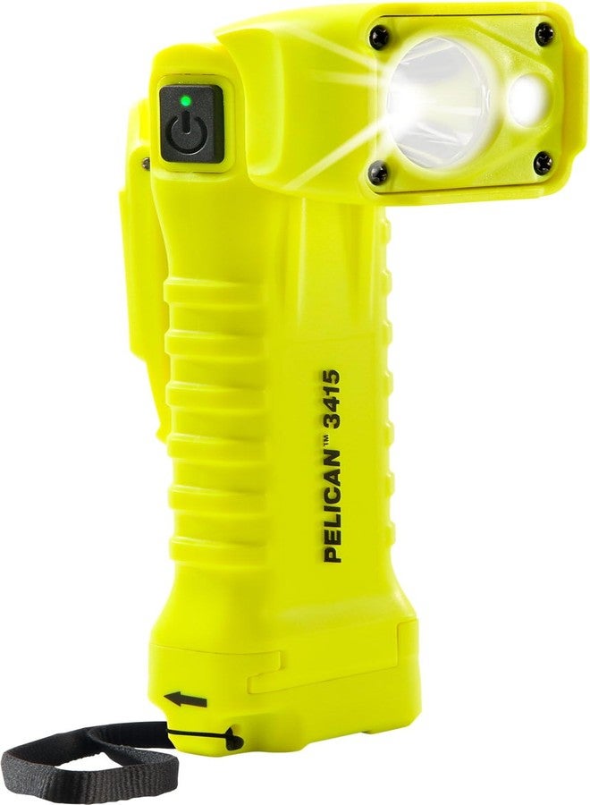 بيلكان مصباح يدوي LED بزاوية قائمة من نوع Pelican 3415M - يأتي مع مشبك مغناطيسي (أصفر) - Image 1