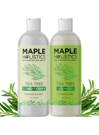 Tea Tree Shampoo and Conditioner Set - Sulfate Free Clarifying Shampoo and Conditioner for Oily Hair & Scalp Care with Australian Tea Tree Oil - Complete Dry Scalp Treatment for Build Up (8 Fl Oz) - pzsku/ZBABE923FA4C56E71DC63Z/45/1743224412/96a87e40-02de-4c0f-bd6e-f19ca215c380
