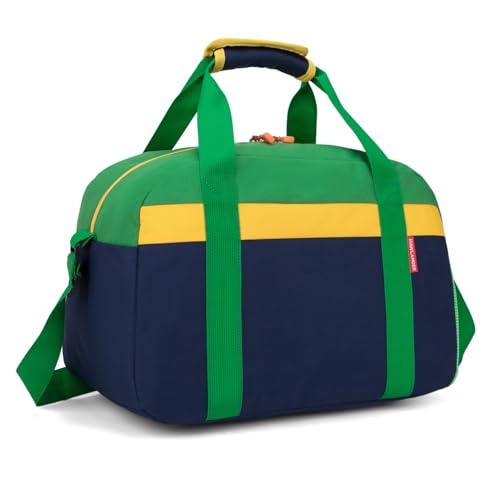 HawLander Small Duffle Bag for Kids Boys or Girls, Gym Bag for Sports (Dark Blue Green) - Image 2