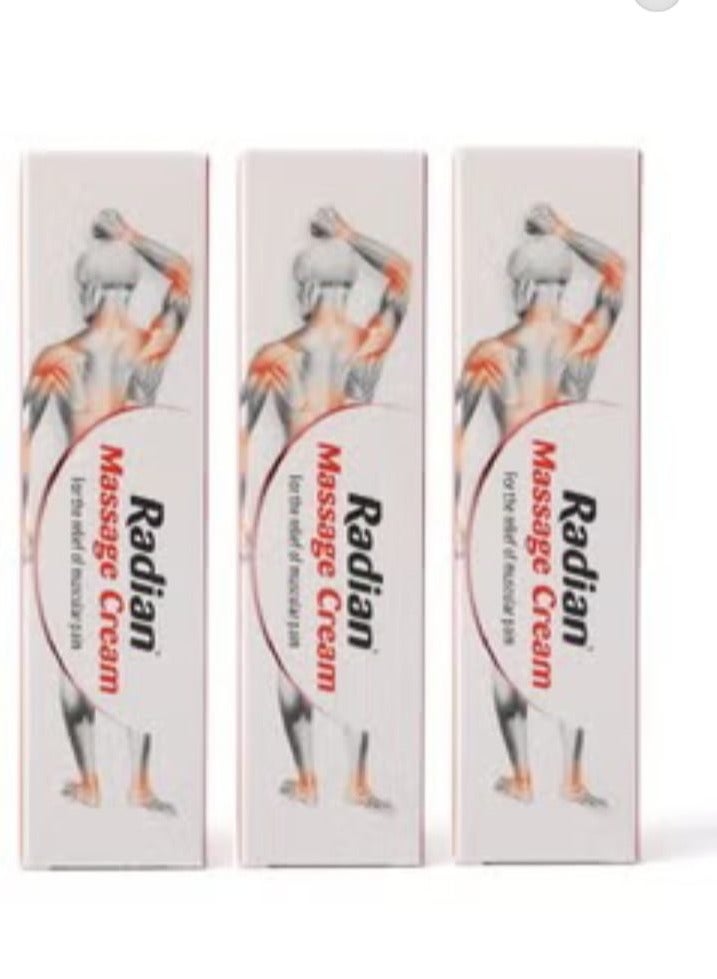 3pcs of massage cream 3*100g