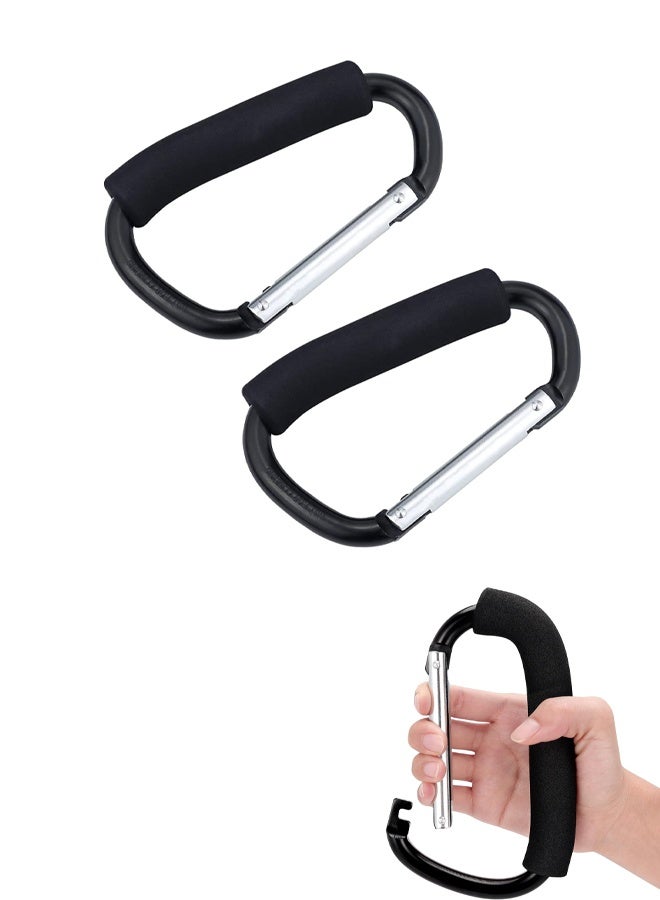 2 قطعة ، السنانير الخارجية ، حلقات تسلق الألومنيوم ، خطافات حقيبة الظهر ، سلاسل مفاتيح متعددة الوظائف ، حلقات تسلق التخييم ، خطافات الأمان ، يمكن استخدامها في حامل خيام السفر في الهواء الطلق ، عناصر الرفع اليومية. - Image 1