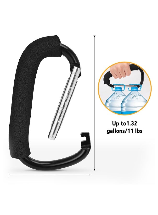 2 قطعة ، السنانير الخارجية ، حلقات تسلق الألومنيوم ، خطافات حقيبة الظهر ، سلاسل مفاتيح متعددة الوظائف ، حلقات تسلق التخييم ، خطافات الأمان ، يمكن استخدامها في حامل خيام السفر في الهواء الطلق ، عناصر الرفع اليومية. - Image 2