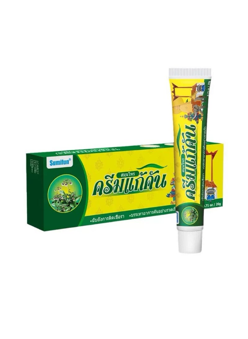 سوميفون علاج الصدفية والإكزيما كريم مضاد للبكتيريا ومضاد للحكة مرهم عشبي التهاب الجلد لزقة طبية ضد الحكة - Image 1