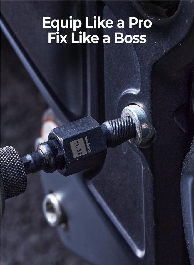 toolant 15pcs Impact Screw Extractor Set, Bolt & Nut Remover Socket Tool Kit, Stripped Bolt Extractor for Damaged Screws and Bolts - Image 5