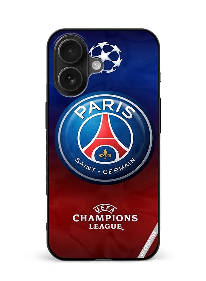 VR CREATIVE Protective Case Cover For Apple iPhone 16 Psg Design Multicolour