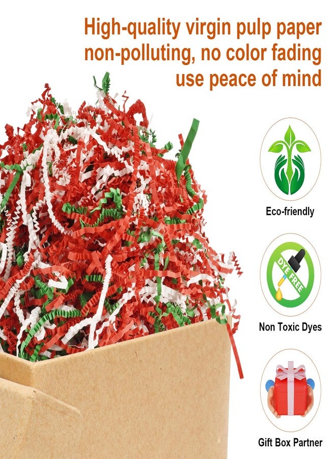Darfukei Christmas Crinkle Paper Filler, 1/2LB(8 oz) Shredded Paper For Gift Baskets, White bridesmaid proposal gifts, Crinkle Cut Paper Shred For Birthdays, Weddings,Boxes Bags, Basket Filler, Anniversaries - Image 3