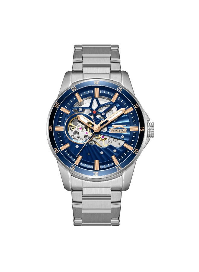 Slazenger SLAZENGER Men Automatic  Dark Blue Dial Watch - SL.9.2413.1.01