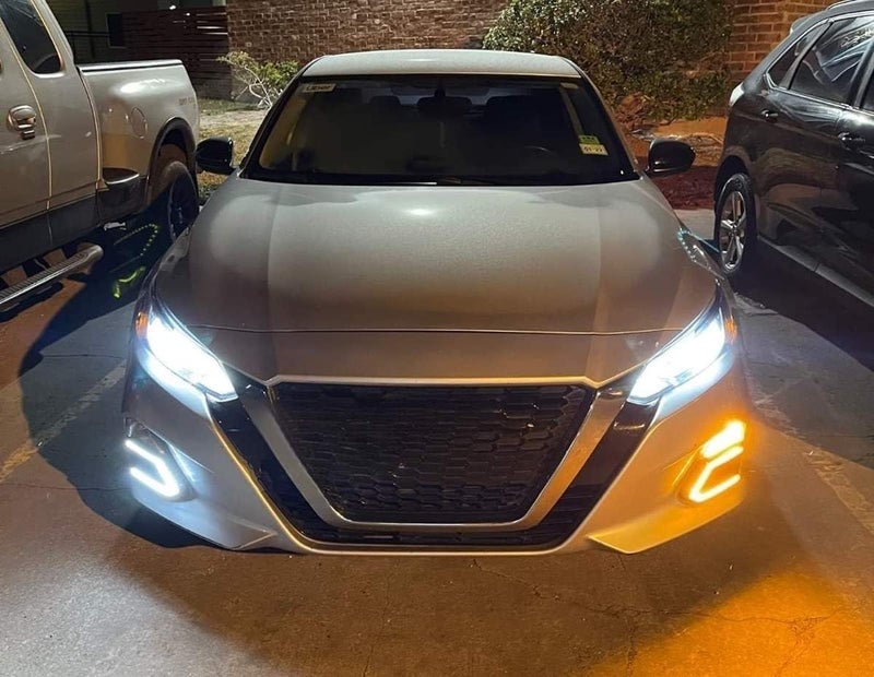 iJDMTOY OEM-Fit Switchback LED Daytime Running Light Kit Compatible With 2019-2022 Nissan Altima, White/Amber LED DRL & Turn Signal - Image 4