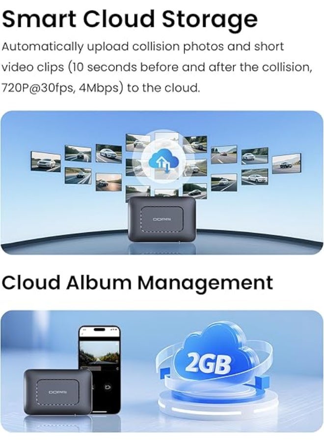 DDPAI 4G Cloud Box for Z60, Z60 Pro, Z50 Pro Dash Cam, Remote Parking Monitor, Remote Live View, Incident Alerts, Real-Time GPS, Geofencing, Cloud Storage, Remote Wake-Up, APP Control - Image 2
