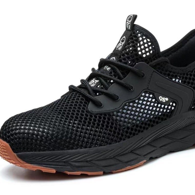 Labor Protection Shoes Steel Baotou Summer Breathable Lightweight Anti-Smashing Anti-Stab Casual Safety Shoes For Construction Site - Image 4