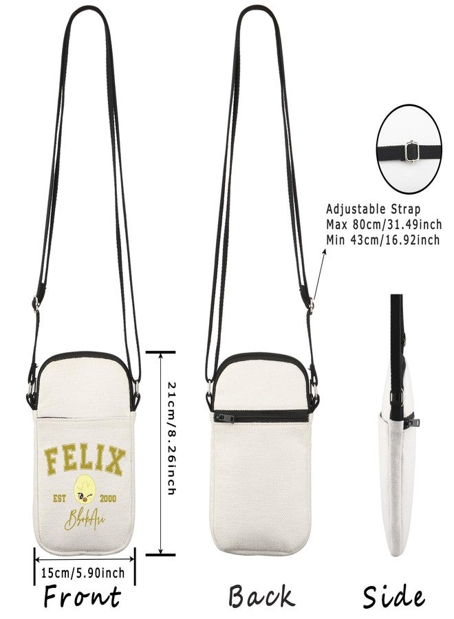 WCGXKO Korean Pop Gift Music Group Merch Boys Group Est 2000 BbokAri Crossbody Bag Korean Music Lover Gift (2000BbokAri Cr) - Image 2