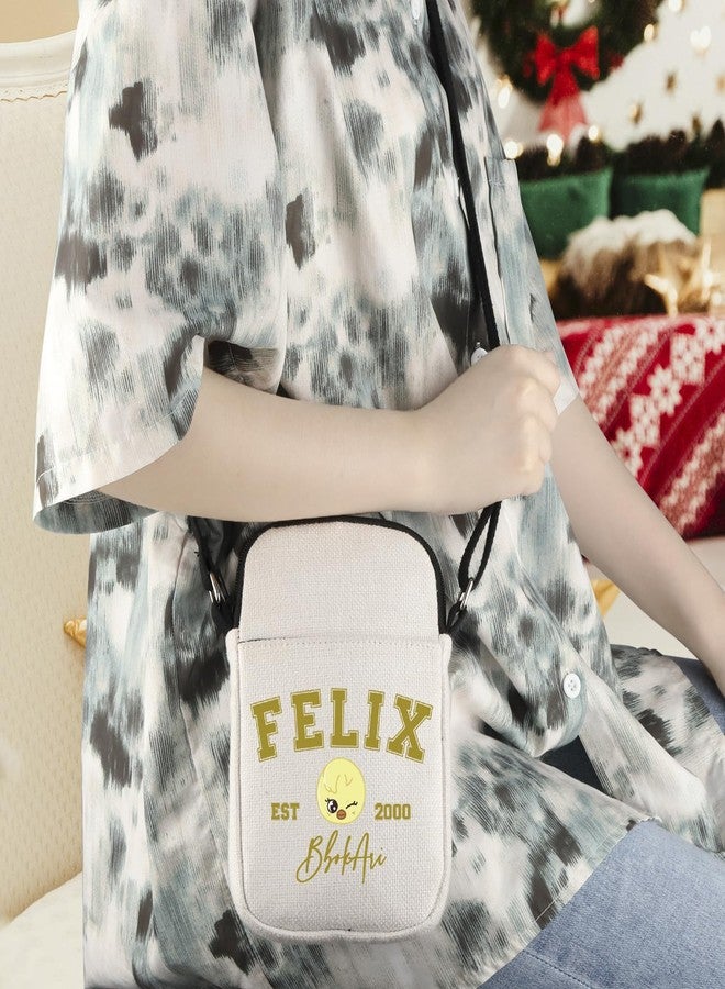 WCGXKO Korean Pop Gift Music Group Merch Boys Group Est 2000 BbokAri Crossbody Bag Korean Music Lover Gift (2000BbokAri Cr) - Image 4