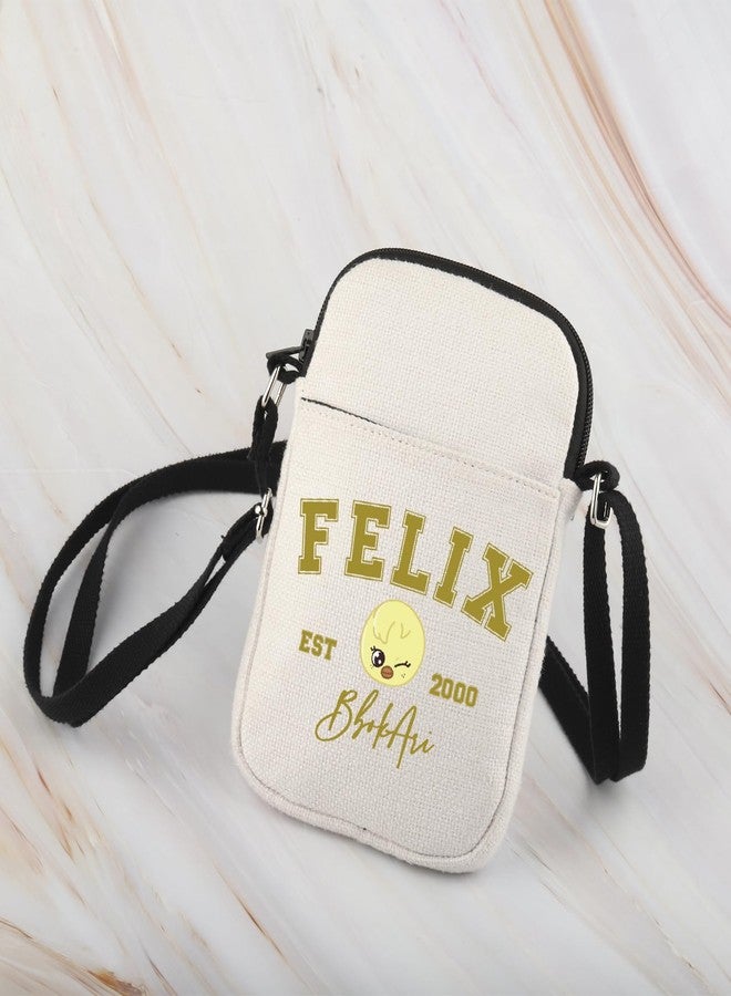 WCGXKO Korean Pop Gift Music Group Merch Boys Group Est 2000 BbokAri Crossbody Bag Korean Music Lover Gift (2000BbokAri Cr) - Image 3