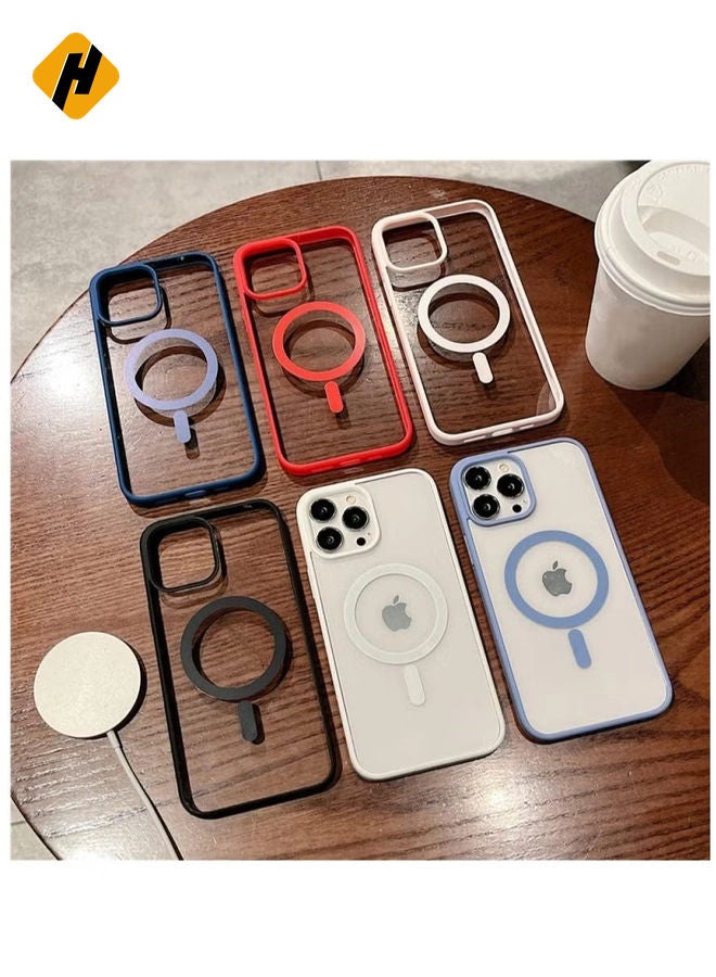 HuHa iPhone 12 Pro with MagSafe and Anti-Yellowing Coating Slim Fit Lightweight Cover Supports Mag Safe Accessories  - Image 3