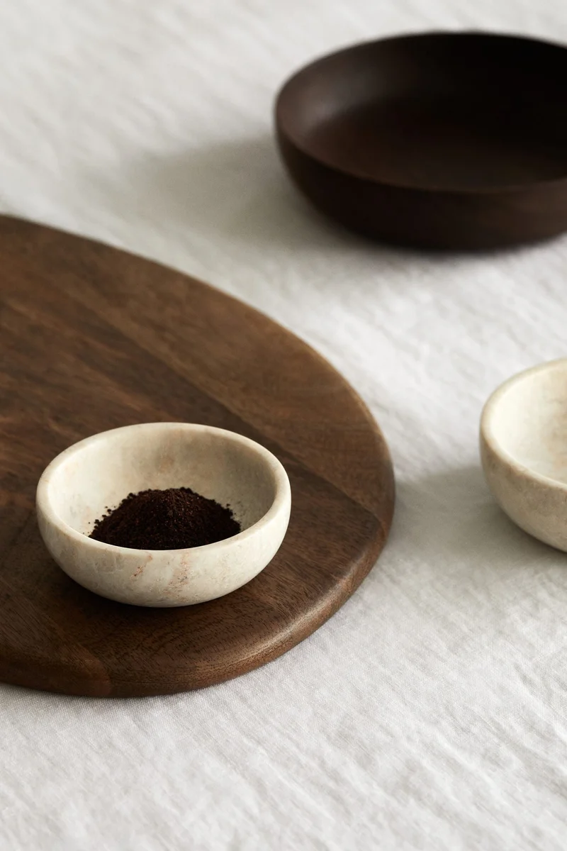 H&M 2-pack marble bowls