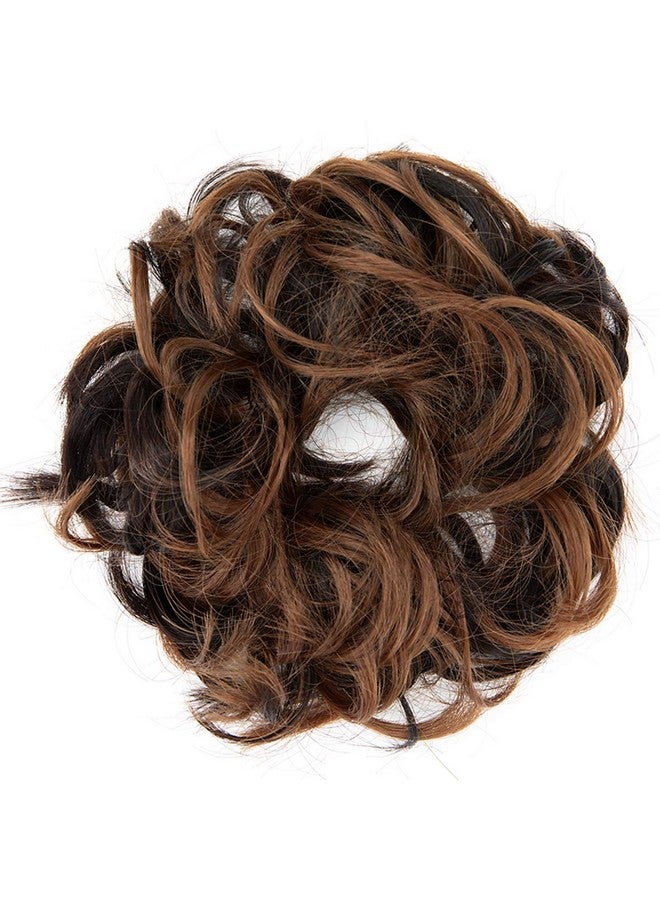 برافراجيا وصلات شعر كعكة فوضوية، كعكة شعر، ربطة شعر، تسريحة شعر مرفوعة، وصلات شعر مثالية للنساء لحفلات الزفاف وغيرها من المناسبات - Image 2