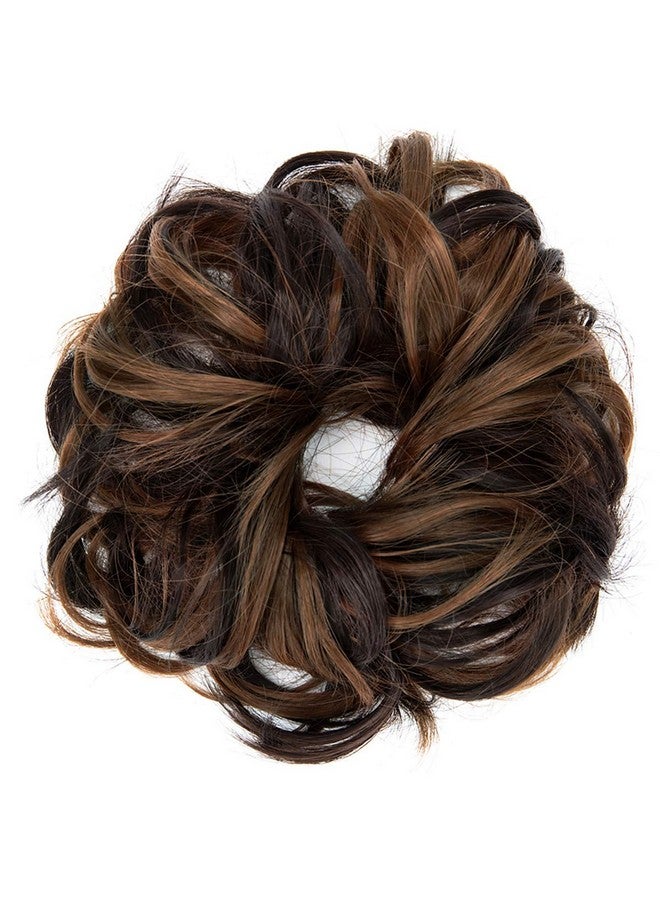 برافراجيا وصلات شعر كعكة فوضوية، كعكة شعر، ربطة شعر، تسريحة شعر مرفوعة، وصلات شعر مثالية للنساء لحفلات الزفاف وغيرها من المناسبات - Image 1